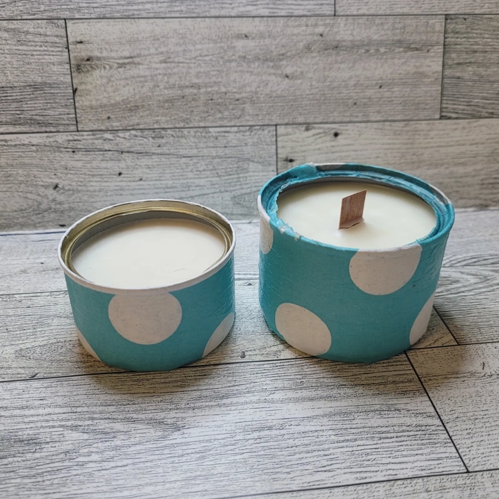 Organic Soy Wax Wood Wick Candle and Wax Melt Set